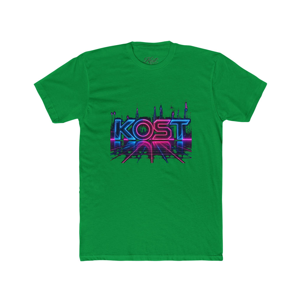 KOST Neon City Graphic Tee — Retro Synthwave Urban Streetwear