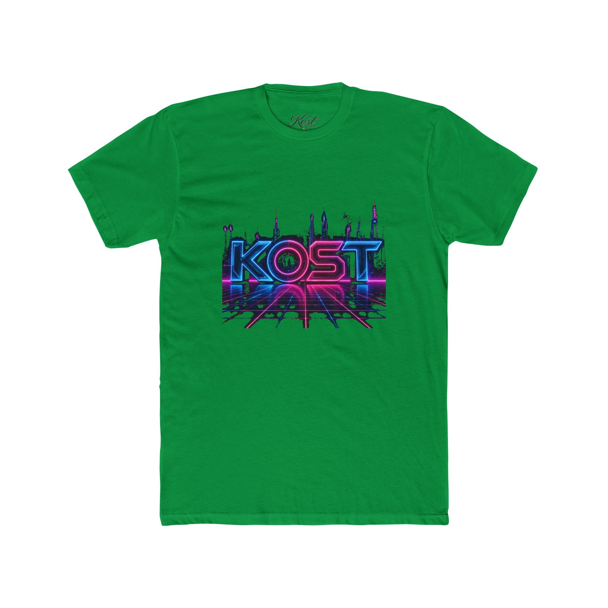 KOST Neon City Graphic Tee — Retro Synthwave Urban Streetwear