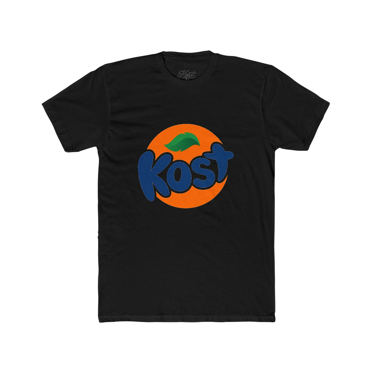 Kost Orange Logo Tee — Retro Citrus Graphic T-Shirt