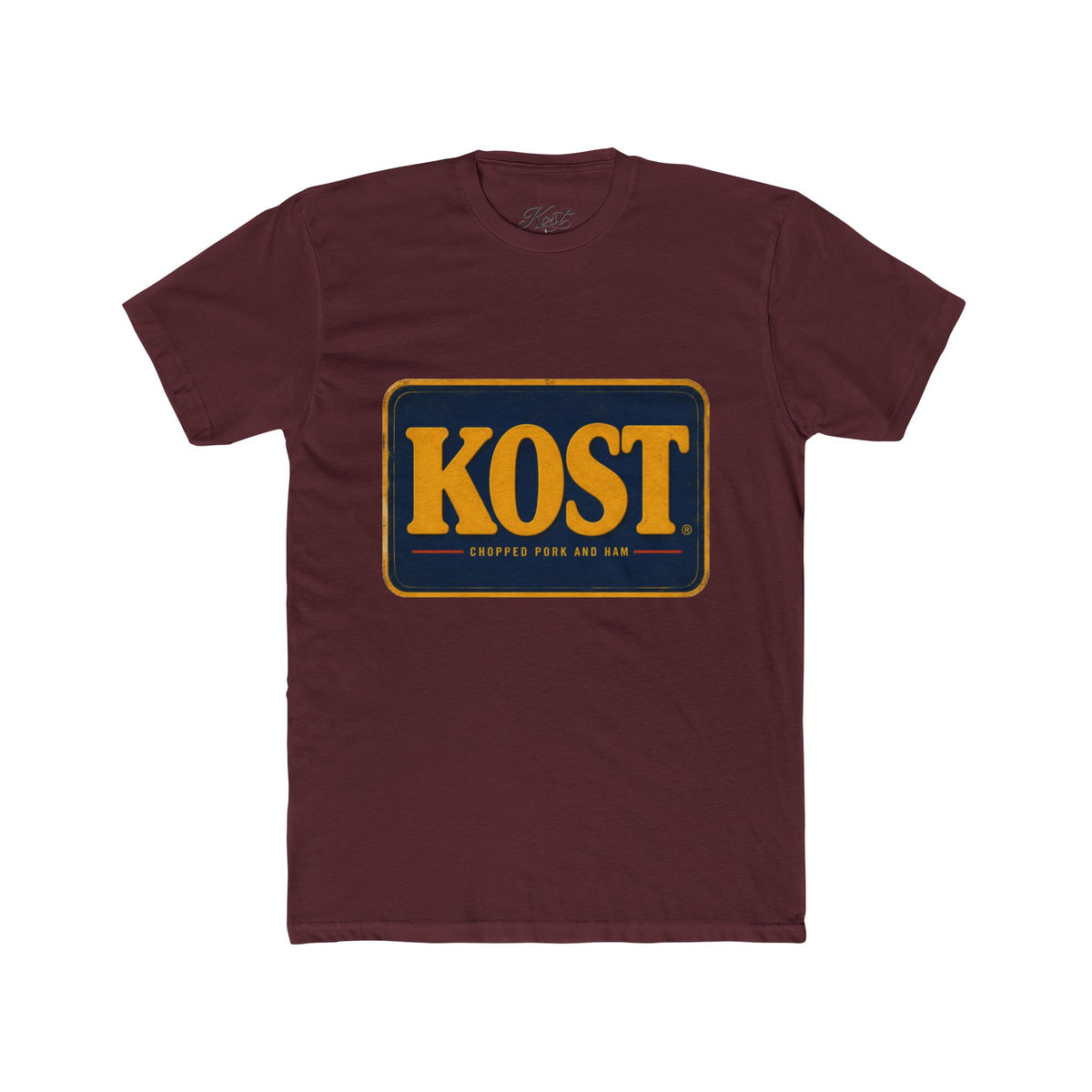 KOST Retro Logo Tee — Vintage Block Letter Graphic T-Shirt