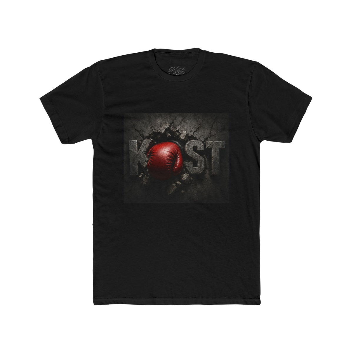 Lost Red Apple Graphic Tee — Distressed Dark Art T‑Shirt