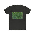 Abstract Mosaic Green Pattern T‑Shirt