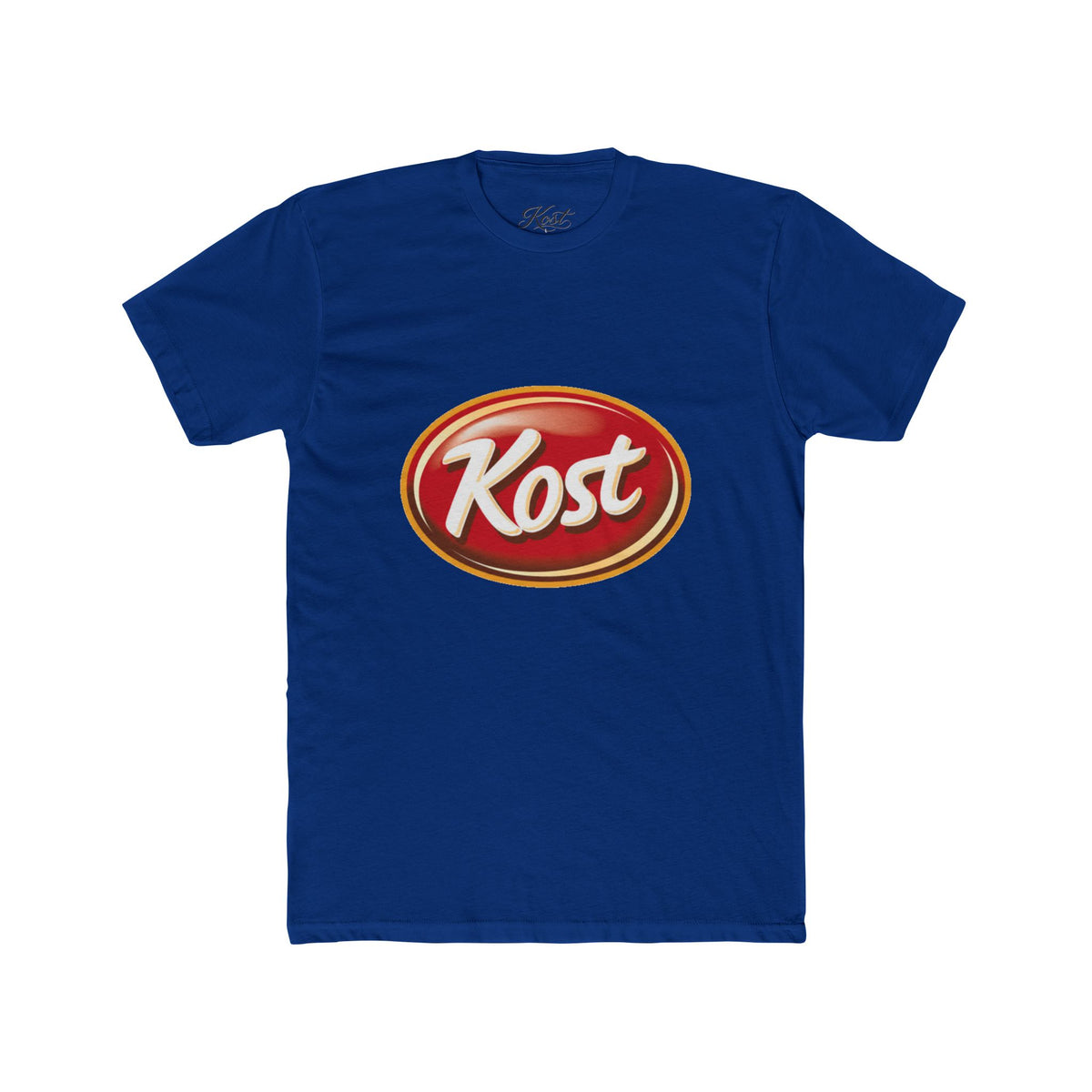 Kost Logo Tee — Retro Red Oval Graphic T‑Shirt