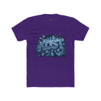 KOST Abstract Blue Graphic Cotton Crew Tee