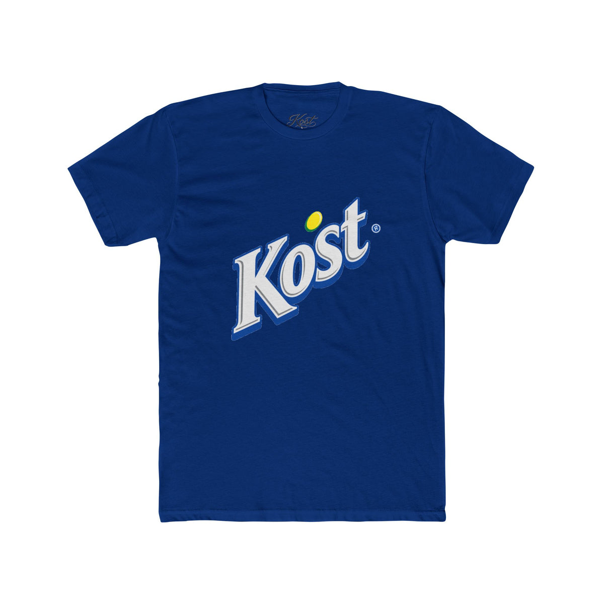Kost Logo Tee — Retro Script Graphic T-Shirt