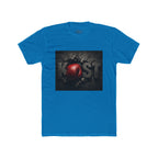 Lost Red Apple Graphic Tee — Distressed Dark Art T‑Shirt