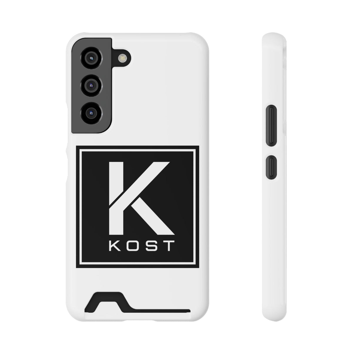 KOST Logo Phone Case with Card Holder