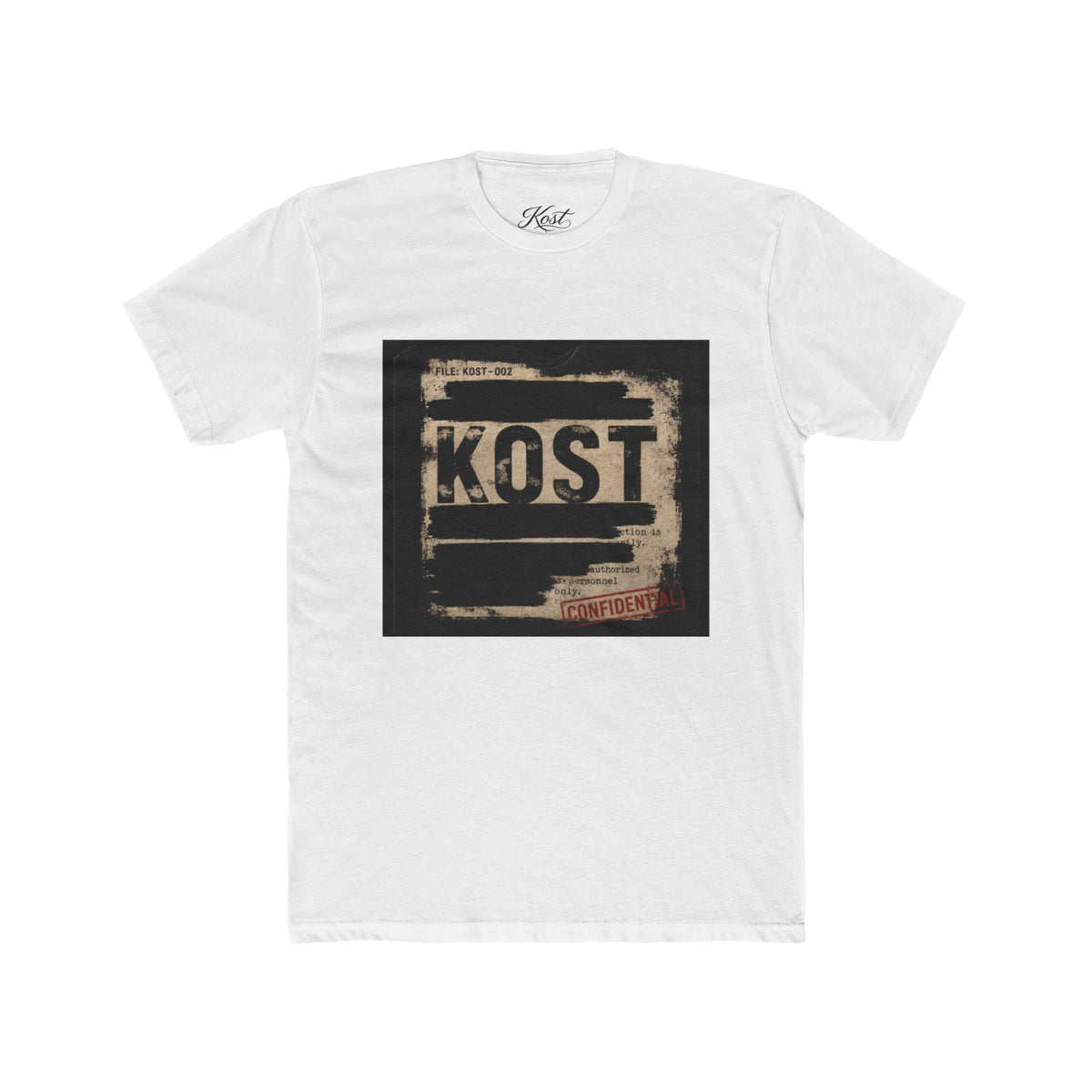 KOST Vintage Stamp Tee — Retro Graphic Cotton T-Shirt