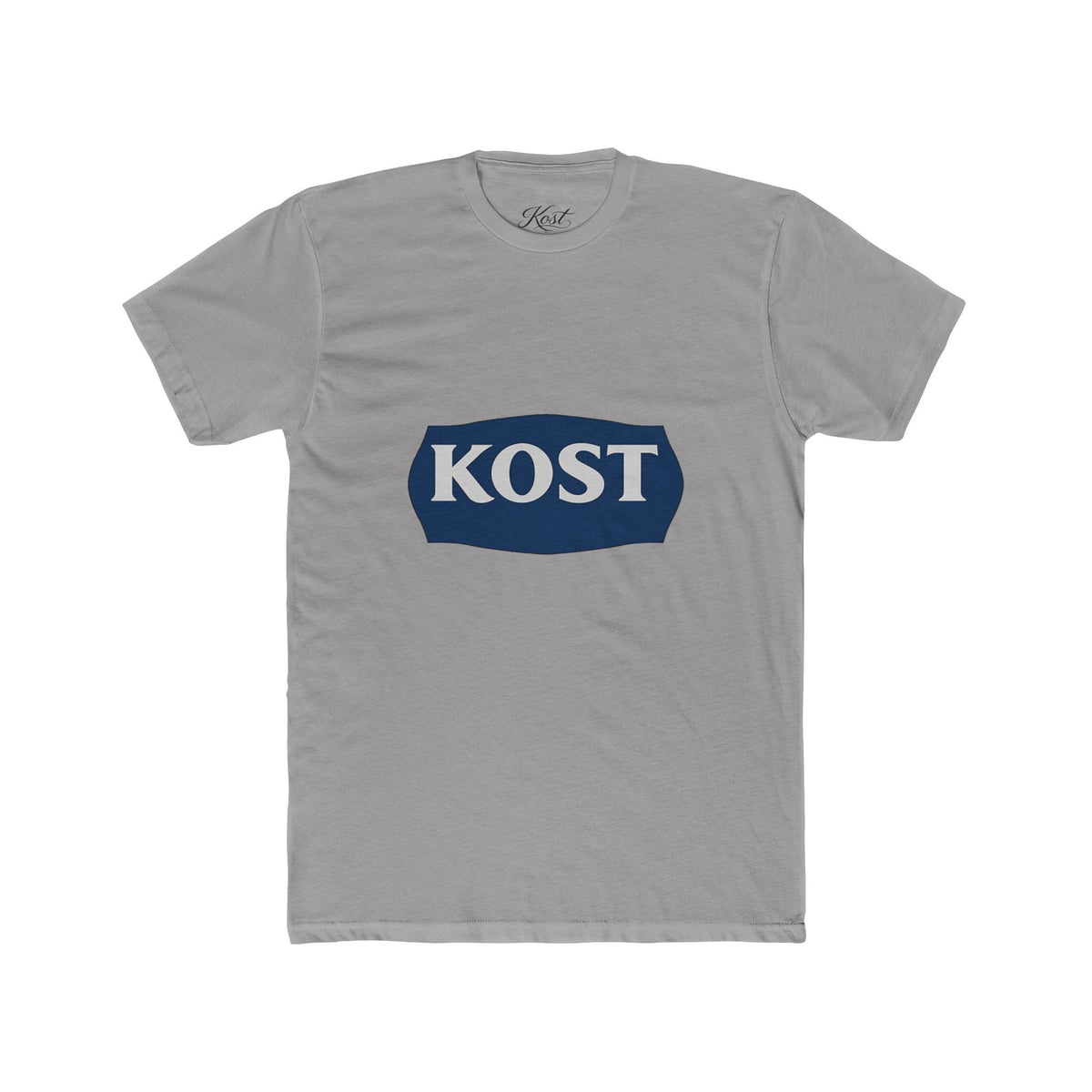 KOST Logo Tee — Vintage Navy Badge Graphic T-Shirt