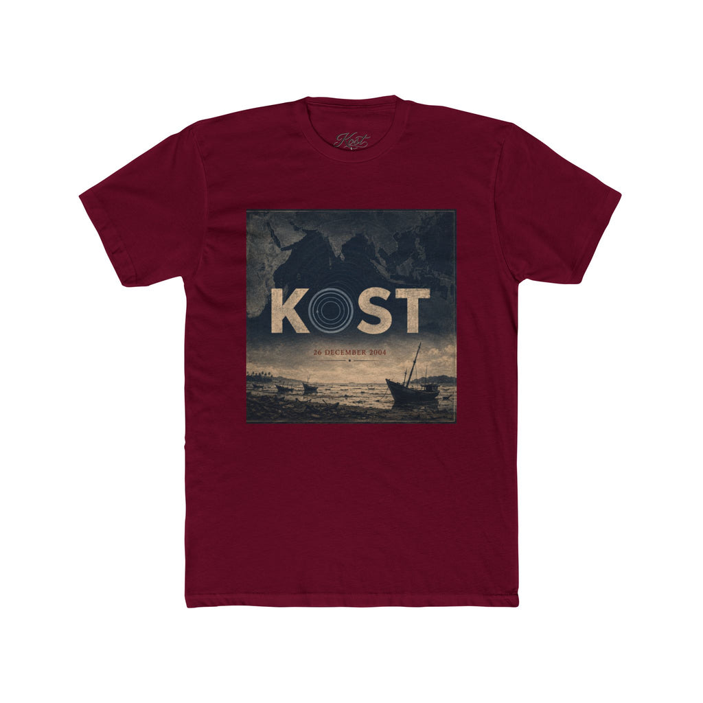 Kost Vintage Coastal Tee – Nautical Sunset Graphic T-Shirt