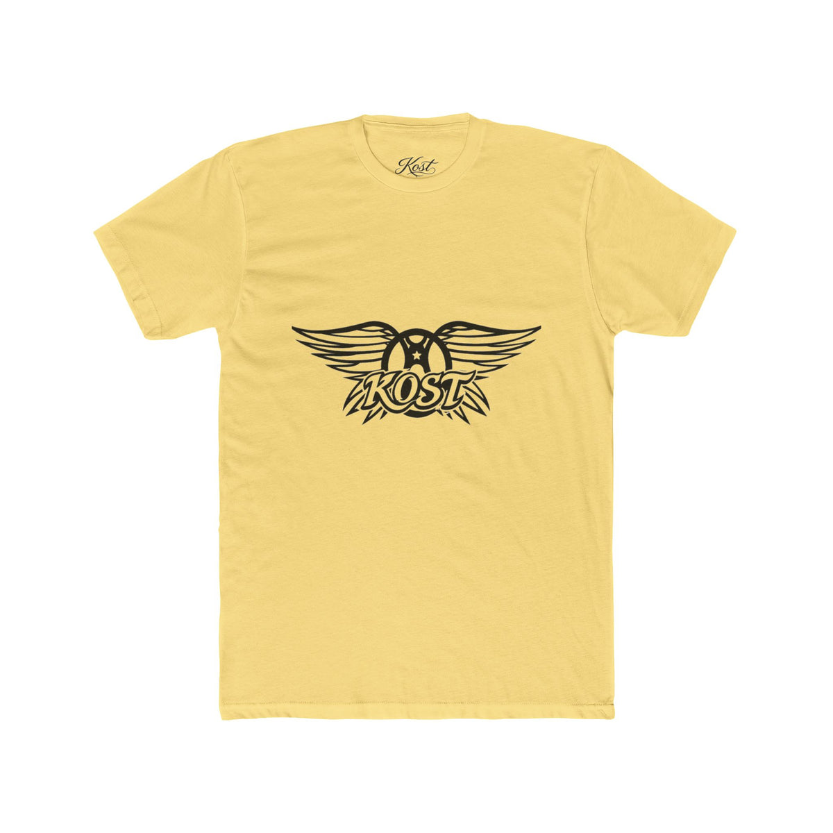 Winged Soccer Emblem Tee — "Kost" Graphic Crewneck