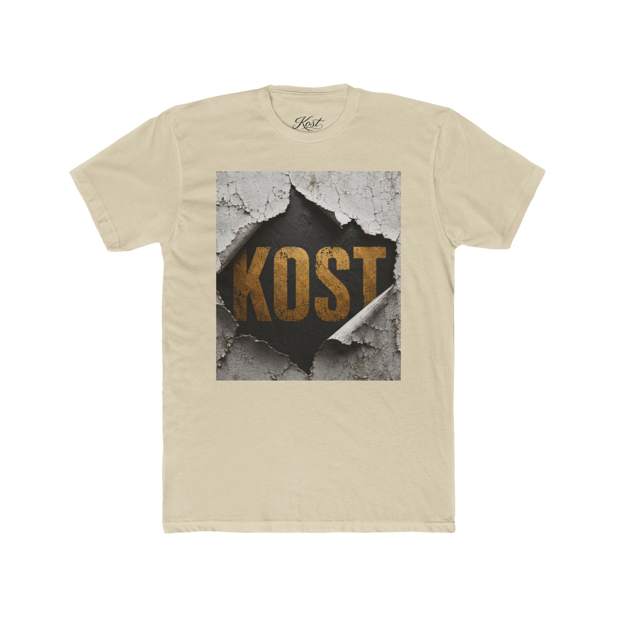 T-Shirt — 'KOST' Industrial Tear Graphic Tee