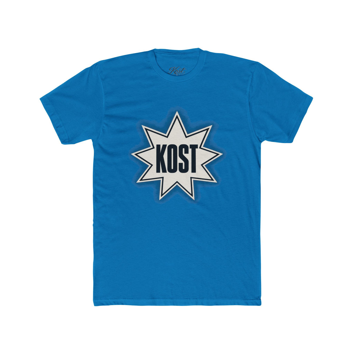 KOST Starburst Logo Tee — Vintage-Inspired Graphic Cotton T-Shirt