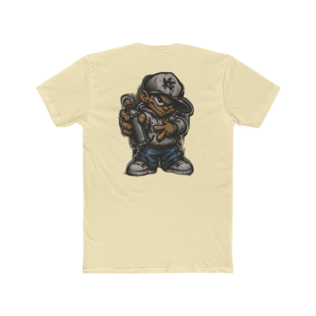 Crew Tee — KOST Graffiti Logo & Urban Character Streetwear