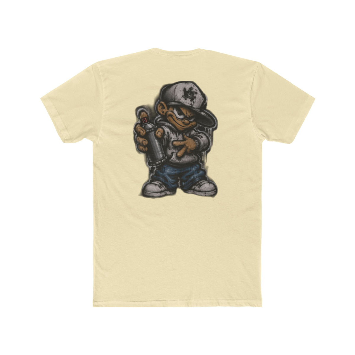 Crew Tee — KOST Graffiti Logo & Urban Character Streetwear