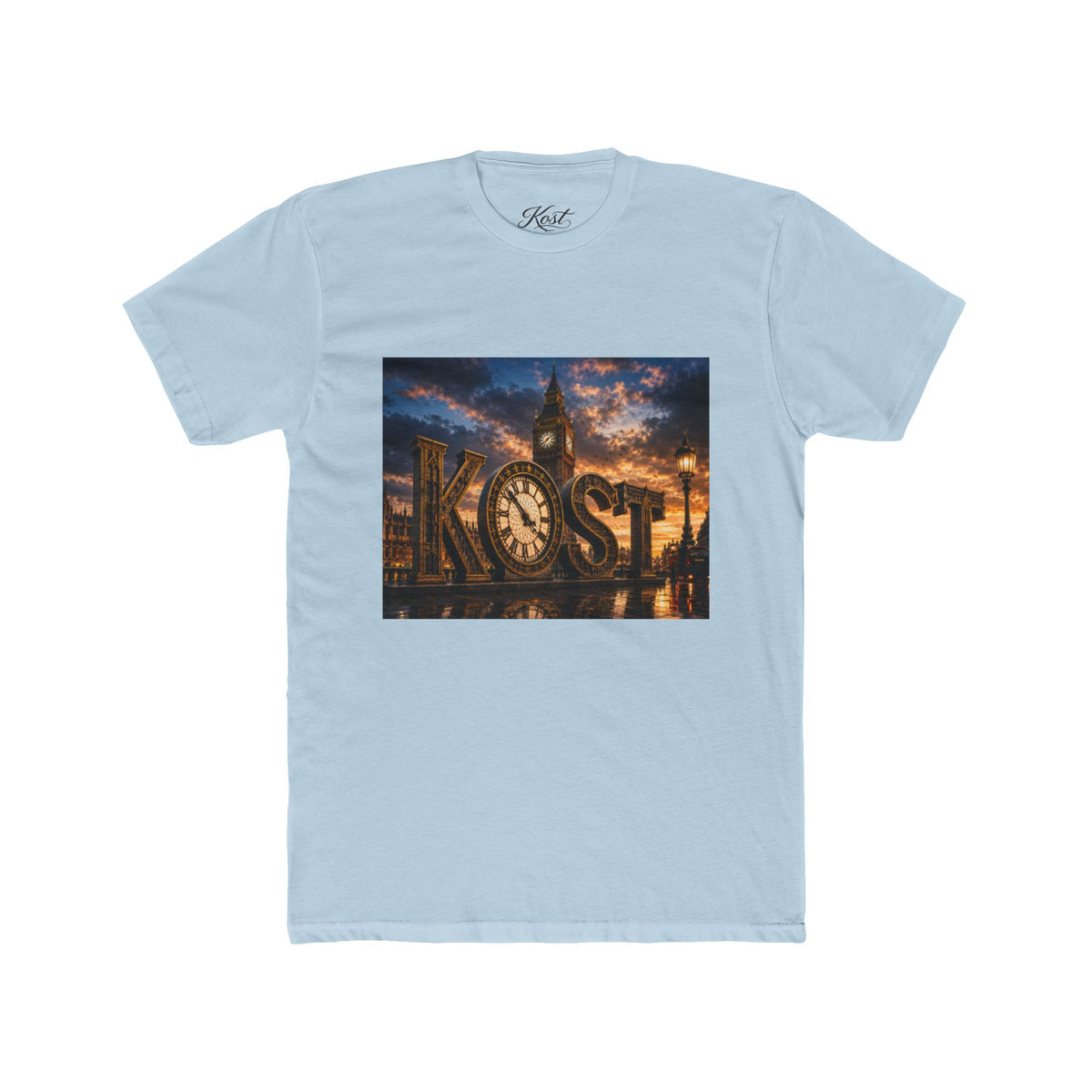 KOST London Clockscape T‑Shirt — Sunset Cityscape Graphic Tee