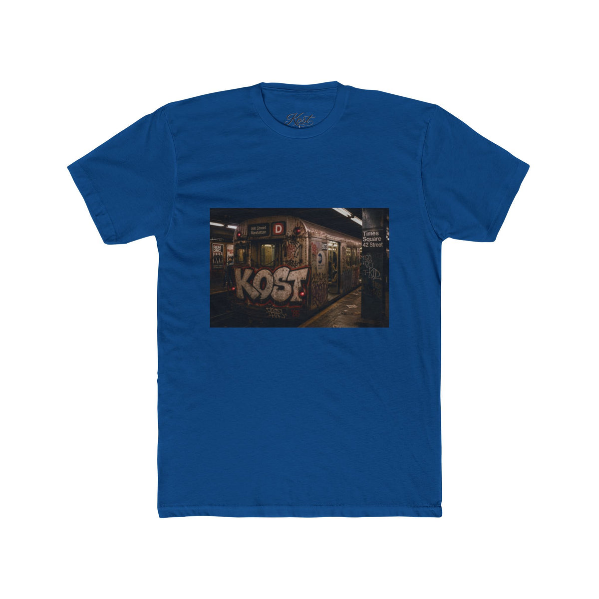 KOST Subway Graffiti Tee — Urban Streetwear Graphic T-Shirt