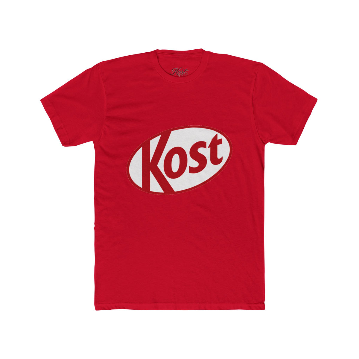Kost Logo Tee — Vintage Red Graphic T-Shirt