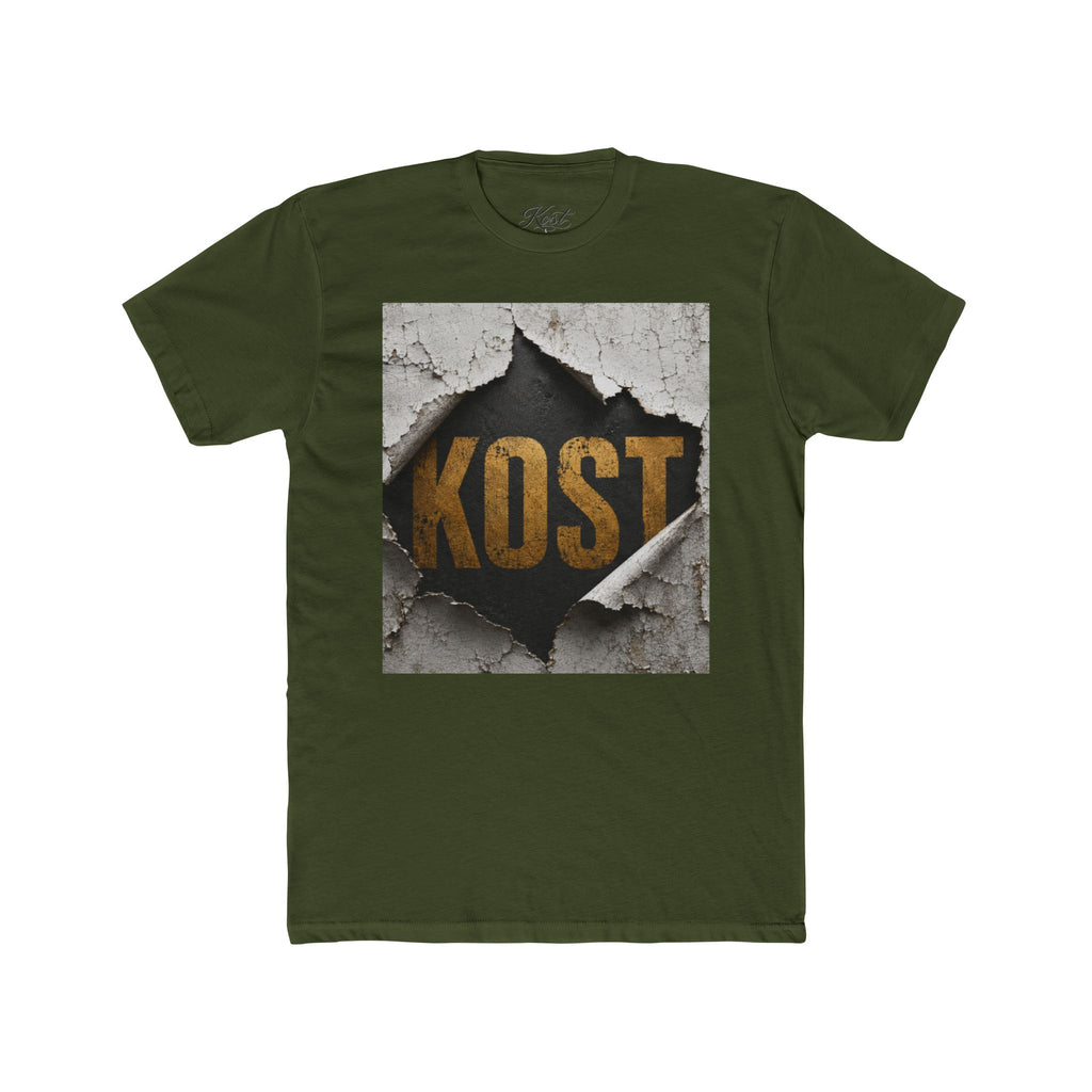 T-Shirt — 'KOST' Industrial Tear Graphic Tee