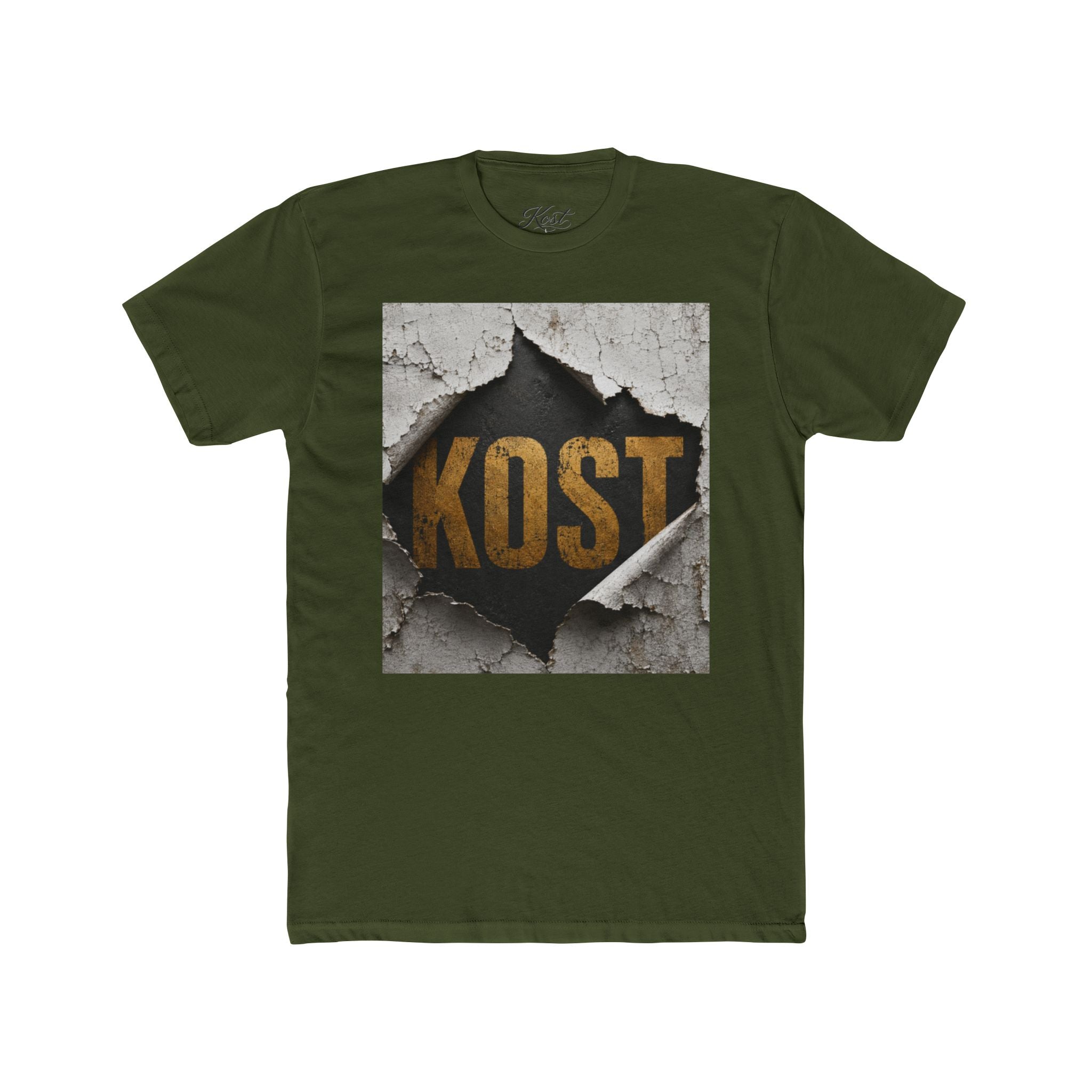 T-Shirt — 'KOST' Industrial Tear Graphic Tee
