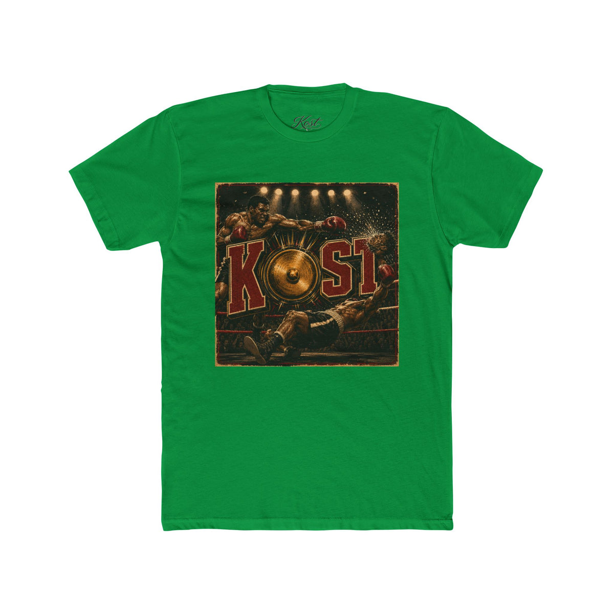 KOSI Vintage Boxing Tee – Retro Fight Night Graphic T-Shirt