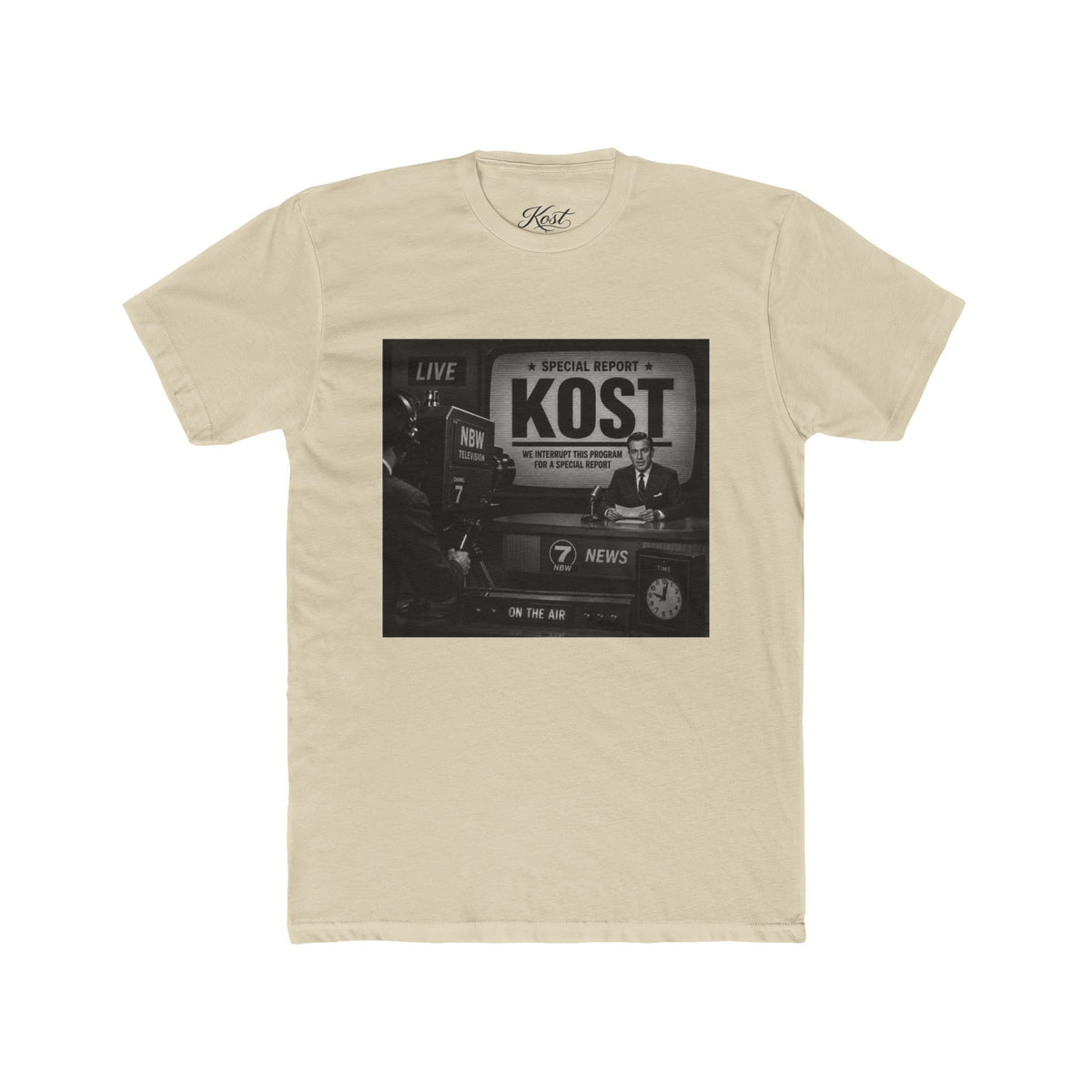 Unisex Cotton Crew Tee