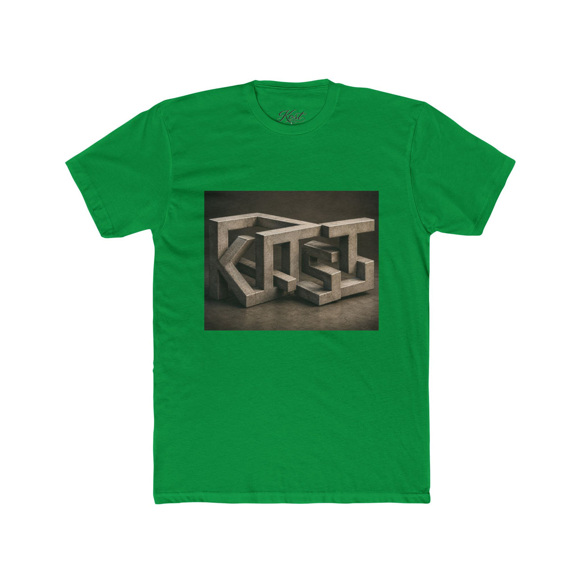 Geometric Concrete Blocks Art T-Shirt