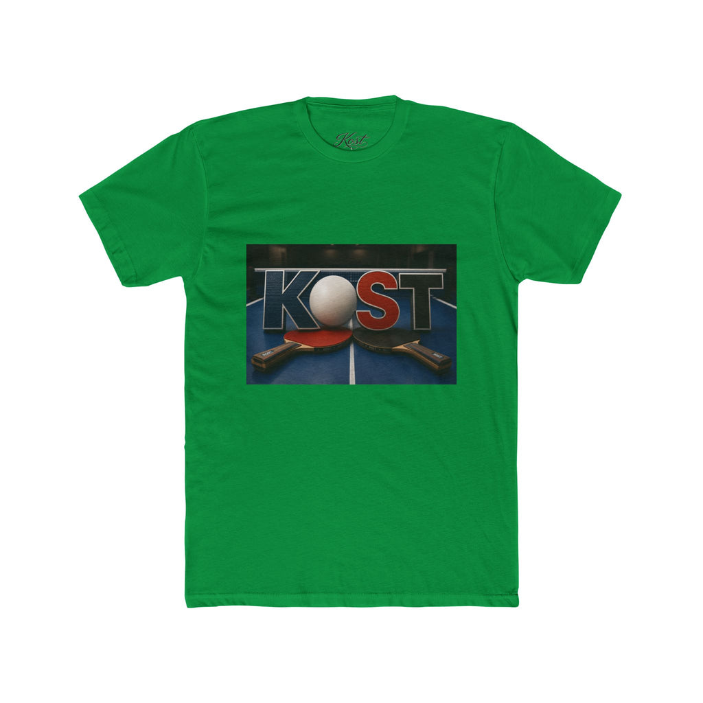 Table Tennis Crew Tee — KOST Paddle & Ball Graphic