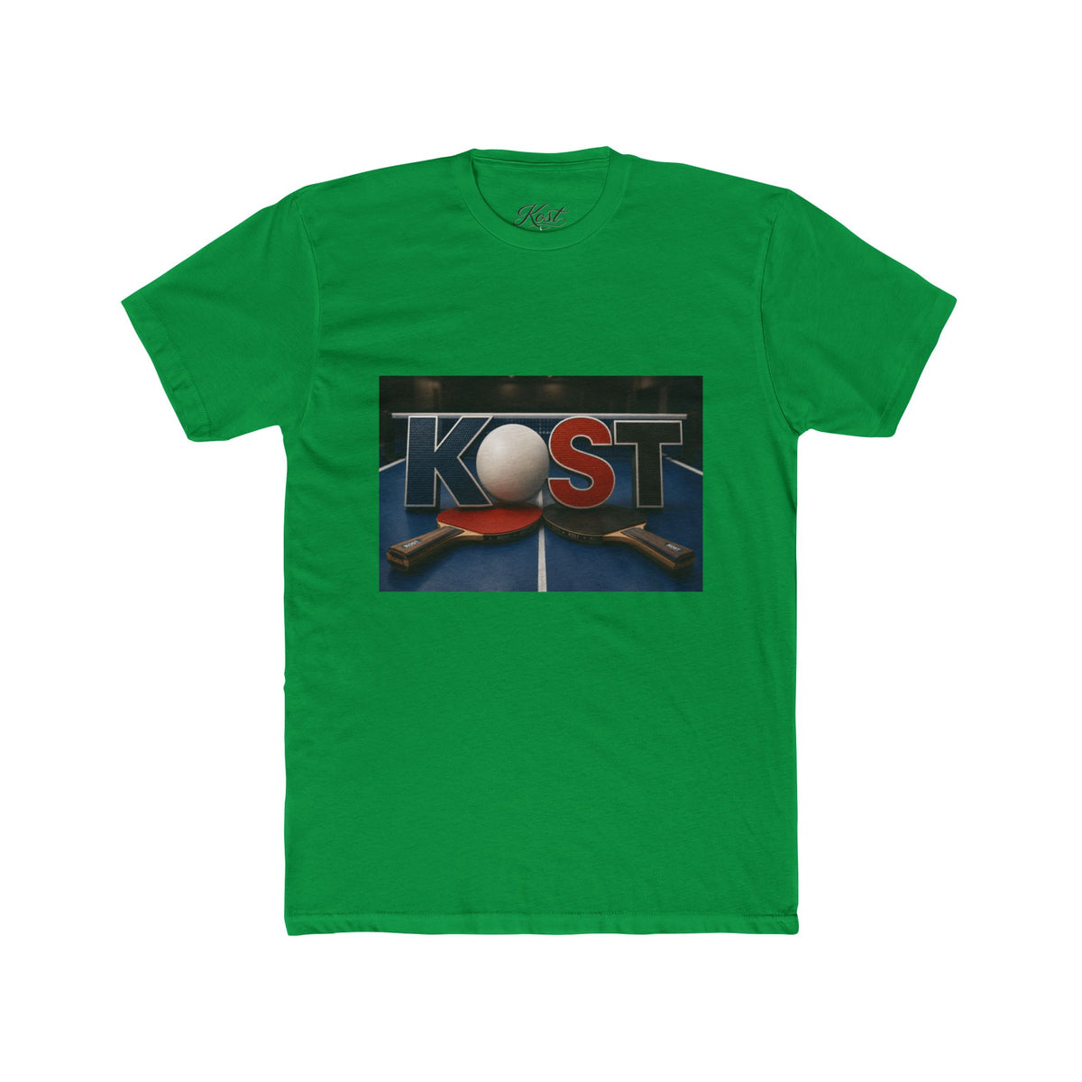 Table Tennis Crew Tee — KOST Paddle & Ball Graphic
