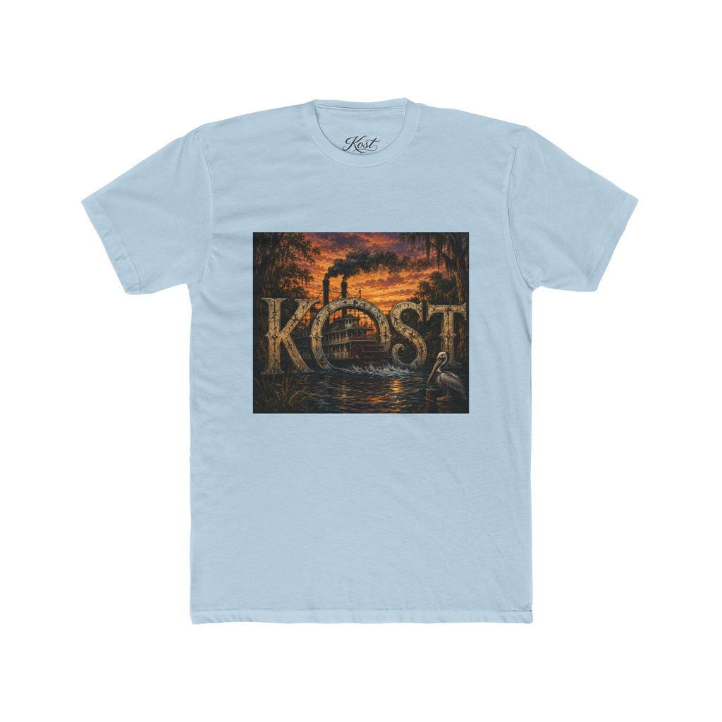 Köst Sunset Steam Tee — Vintage Riverboat Graphic T-Shirt
