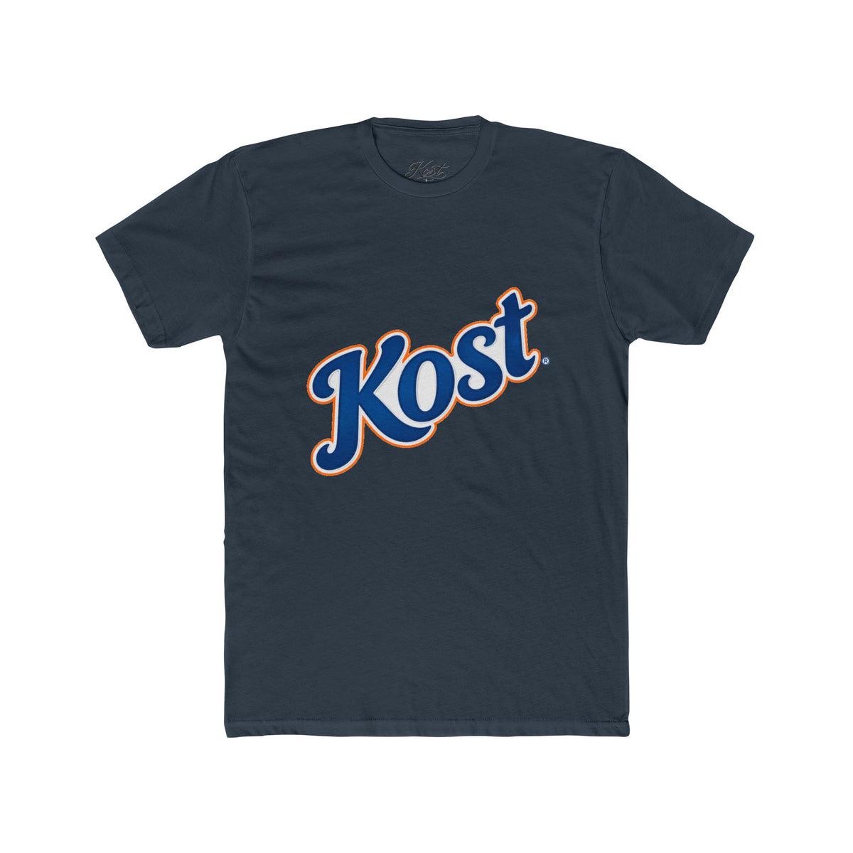 Kost Script Logo Tee — Retro Athletic Graphic T-Shirt