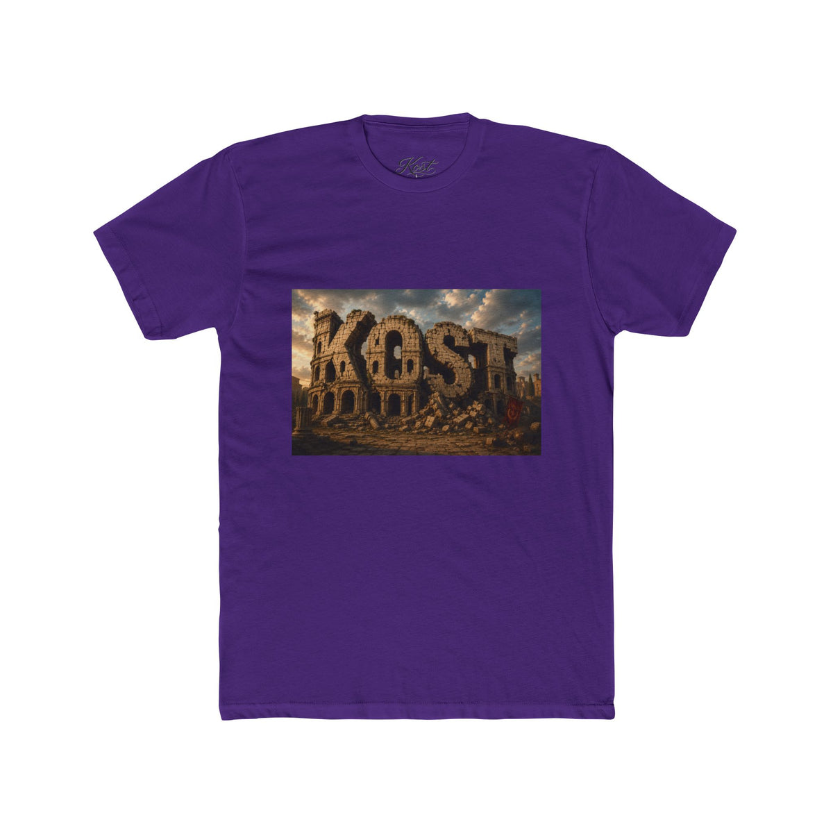KOST Ruins Graphic Tee — Vintage Apocalyptic Urban Art T-Shirt