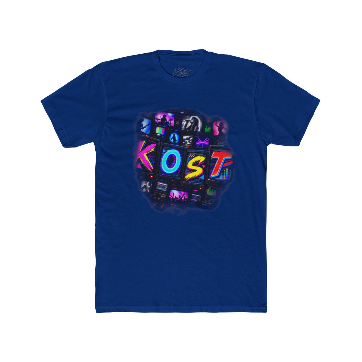 KOSTI Colorful Abstract Graphic T-Shirt