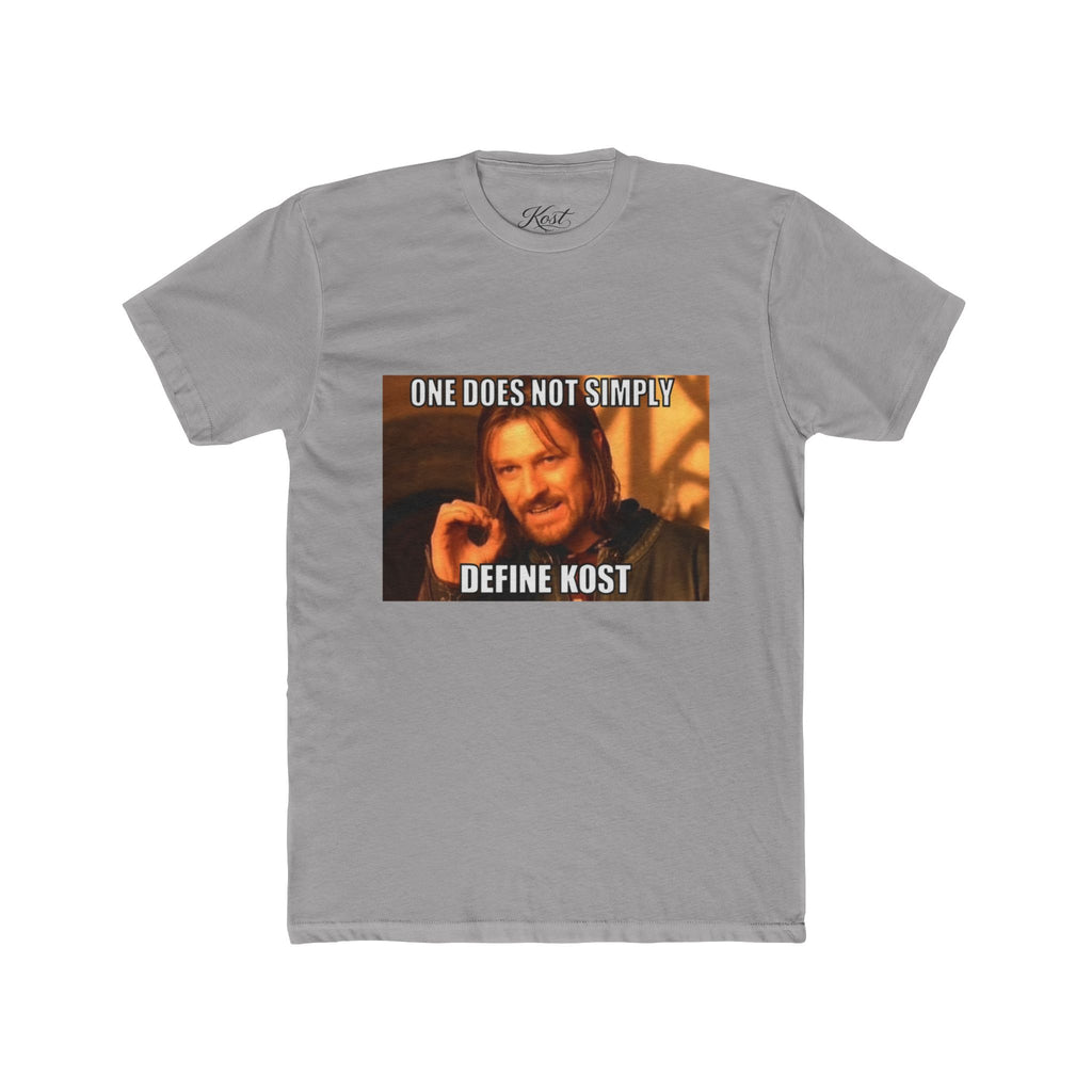 One Does Not Simply Define Kost Funny Meme T-Shirt