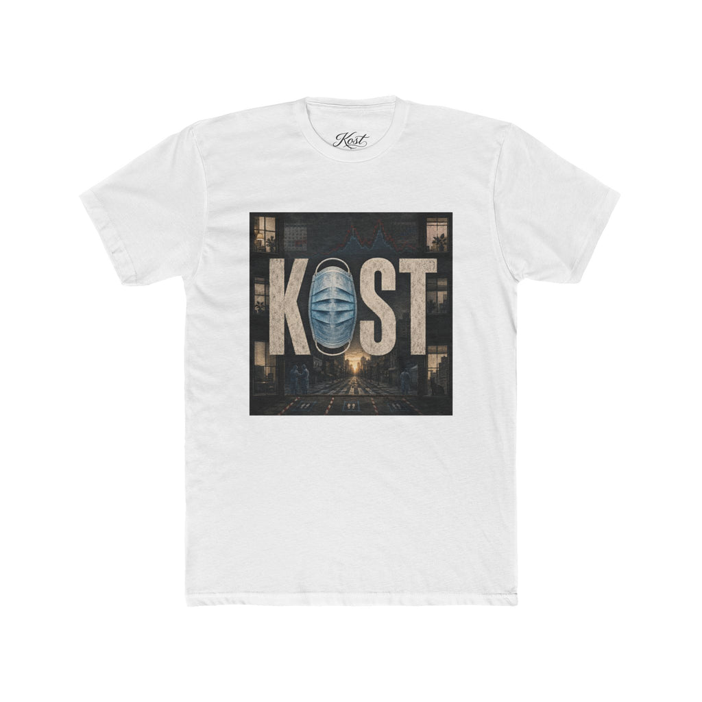 KOST Vintage Microphone Tee — Retro Radio Broadcast Graphic T-Shirt