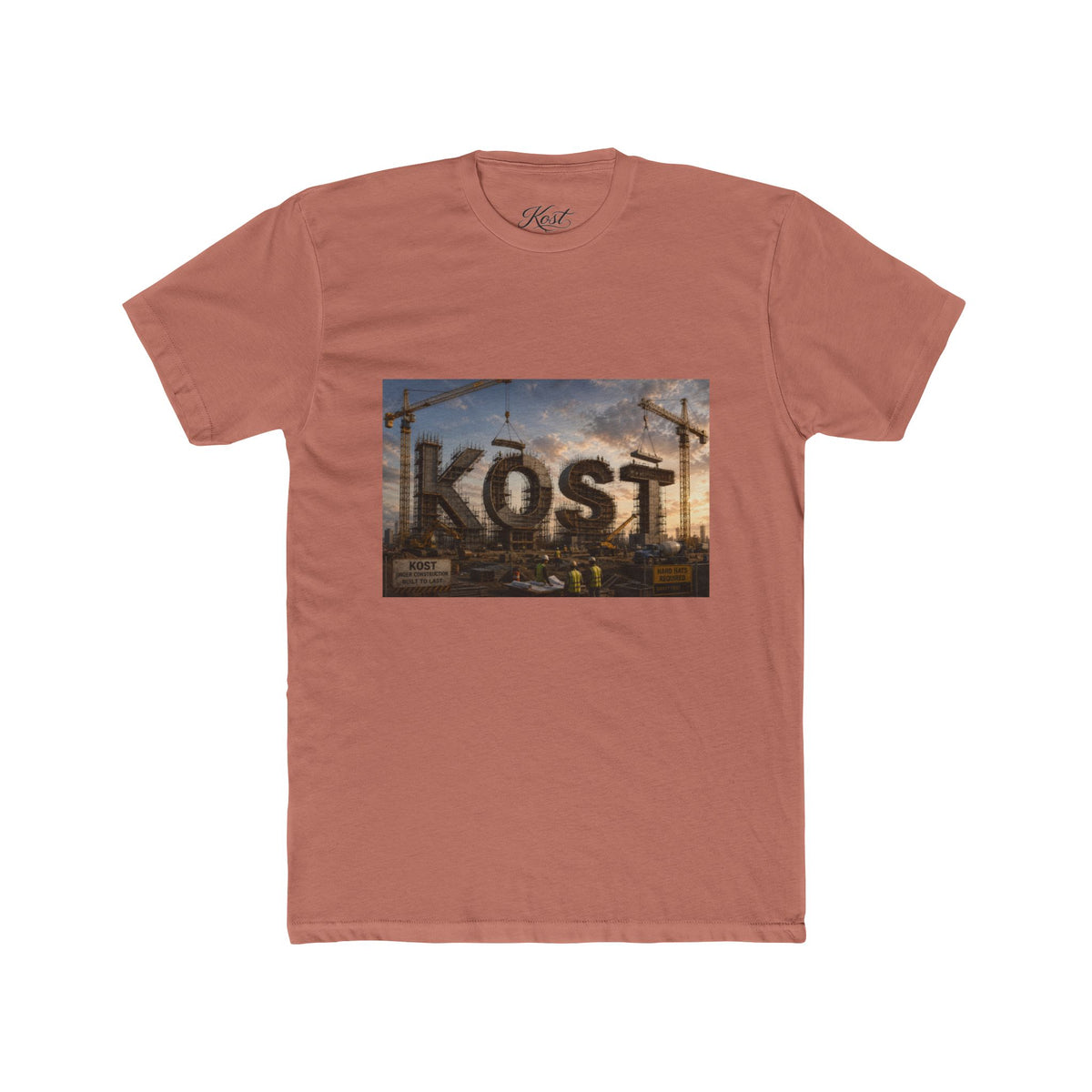KOST Cityscape Crew Tee — Urban Skyline Graphic T‑Shirt