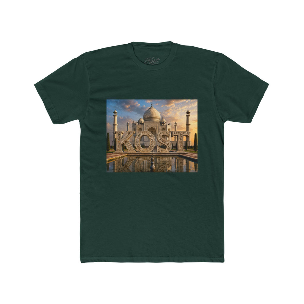 Taj Mahal Photo Tee — 'KOST' Scenic Sunset Graphic T-Shirt