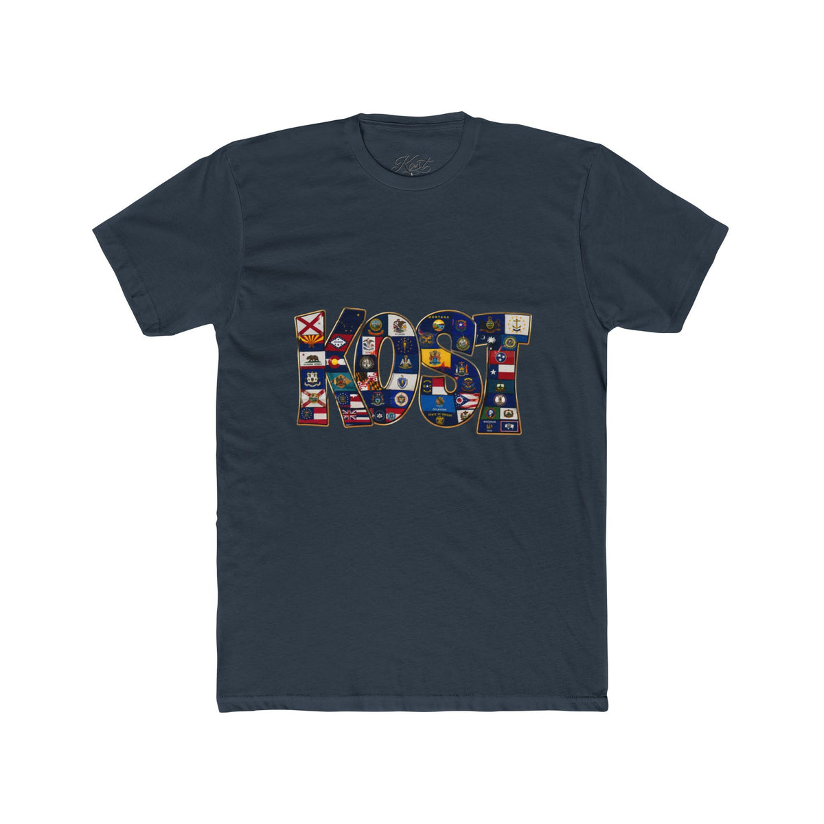 Lost Graphic T-Shirt — Retro Collage "LOST" Logo Tee