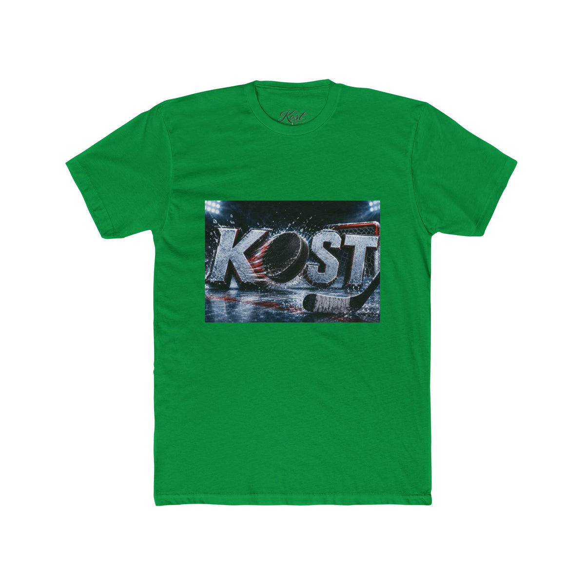 KOST Distressed Retro Logo Tee — Vintage Skate/Streetwear Graphic T-Shirt