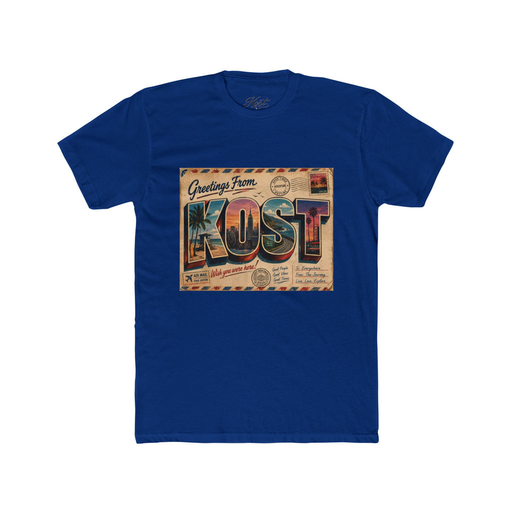 Greetings From KOST Vintage Postcard Tee