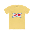 KOST Logo Tee — Retro Red & Blue Graphic T-Shirt