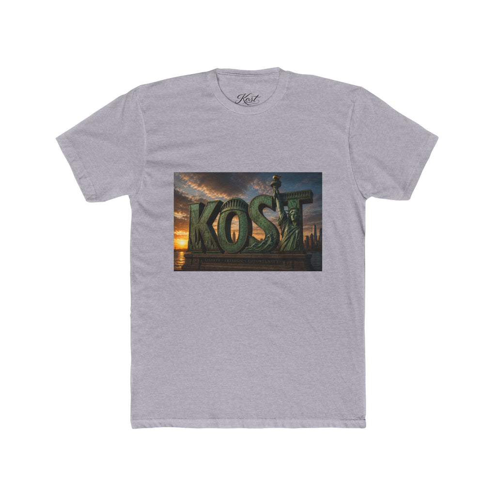 Kost Tropical Sunset T‑Shirt — Vintage Island Logo Tee