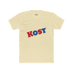 KOST Retro Logo Tee – Vintage Red & Blue Graphic T-Shirt