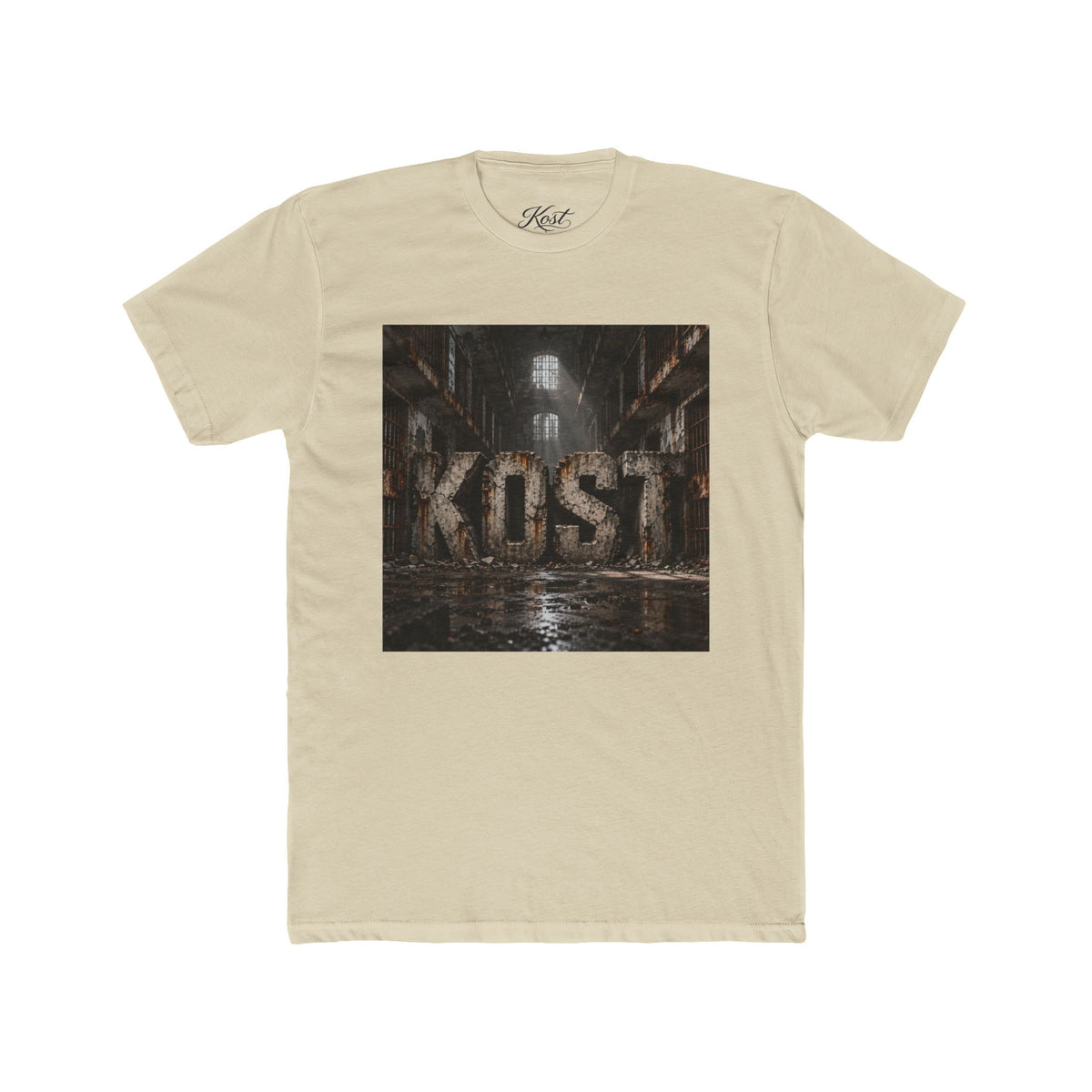 KOST Industrial Graphic Tee — Urban Decay Vintage Lettering Shirt