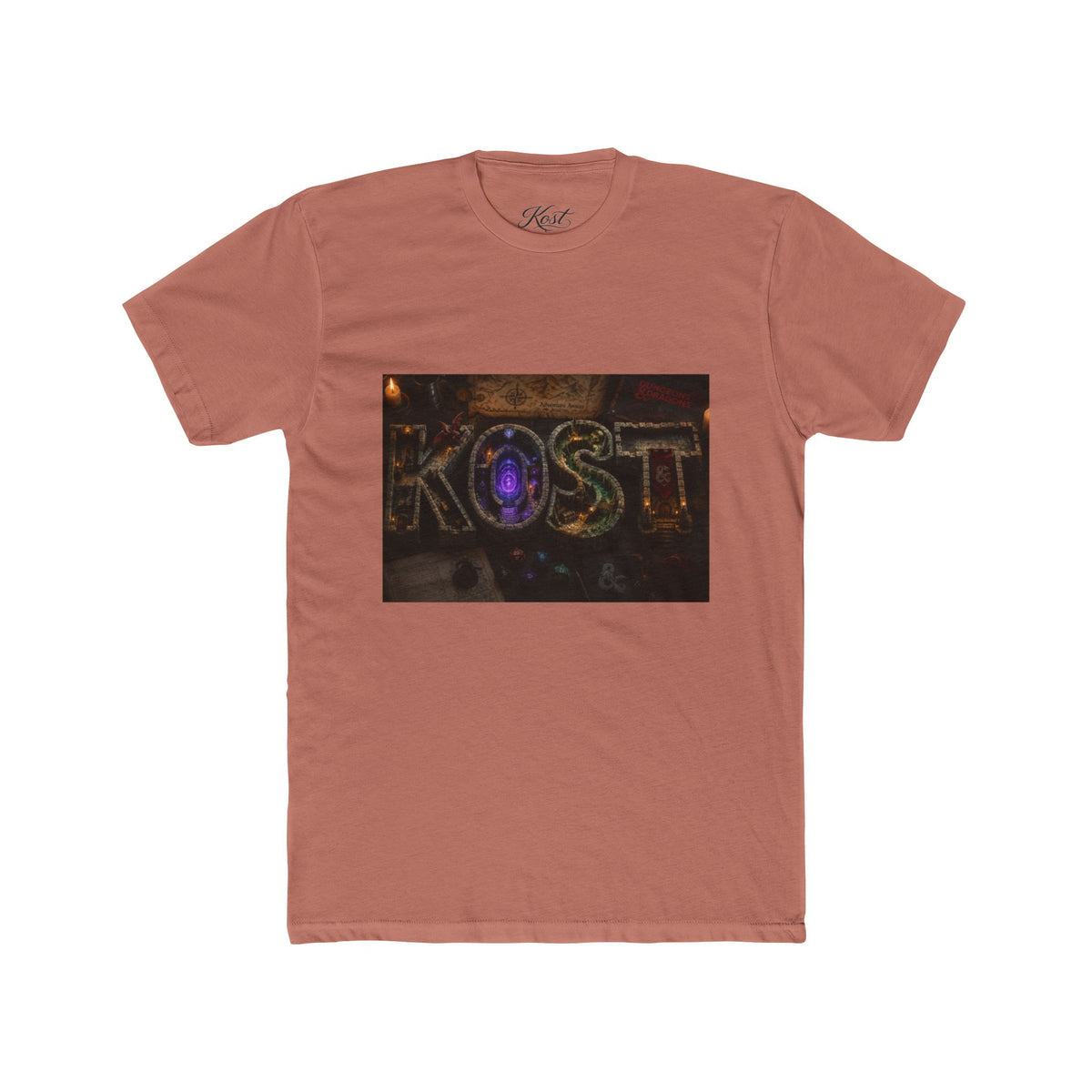 Kost Arcade Logo T‑Shirt — Retro Neon Gaming Crew Tee