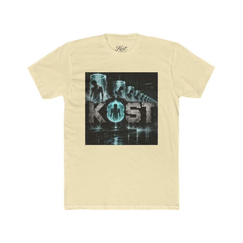 KOST Cyberpunk Tee — Futuristic Cityscape Graphic T-Shirt