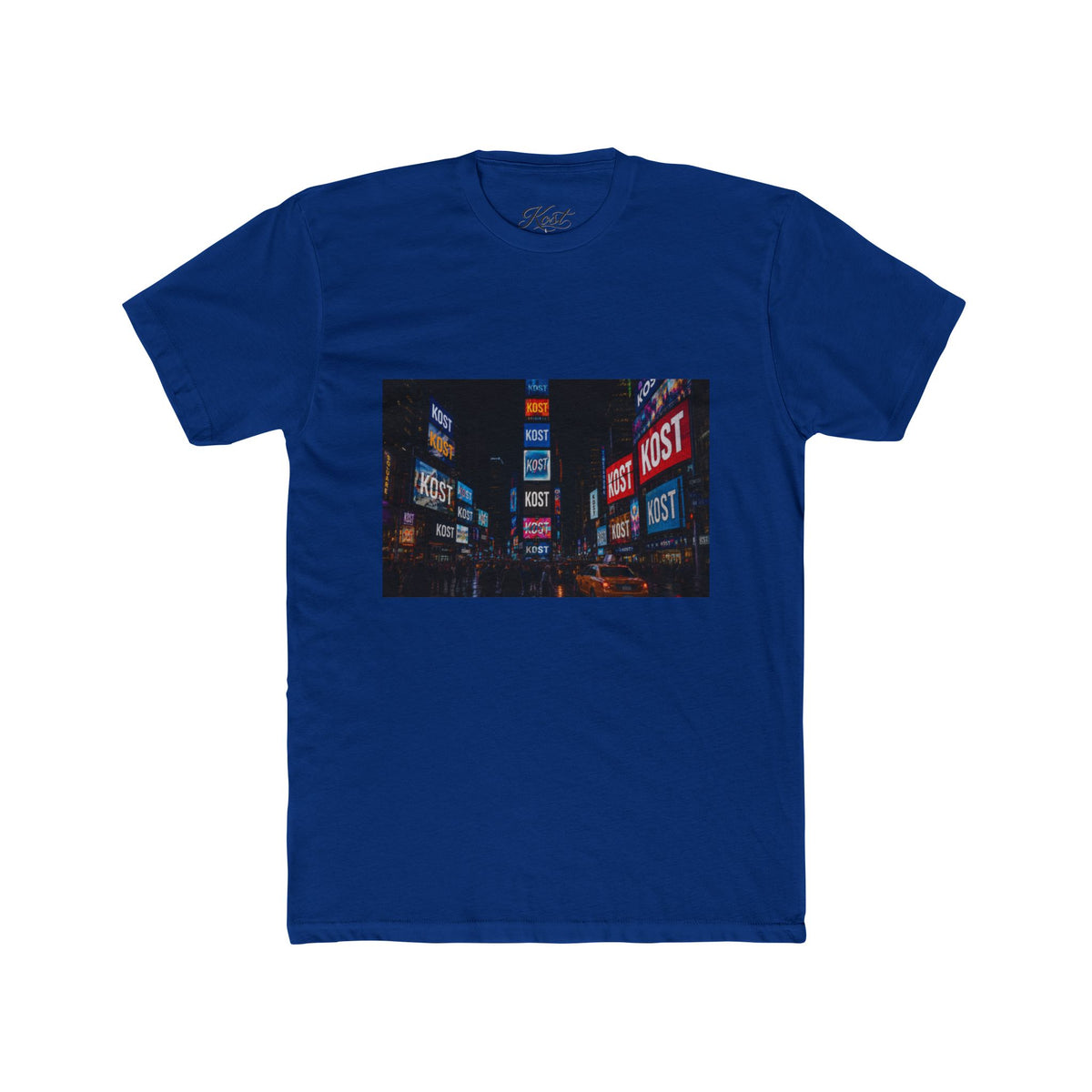 Neon City Lights T‑Shirt — Nighttime Urban Photo Tee