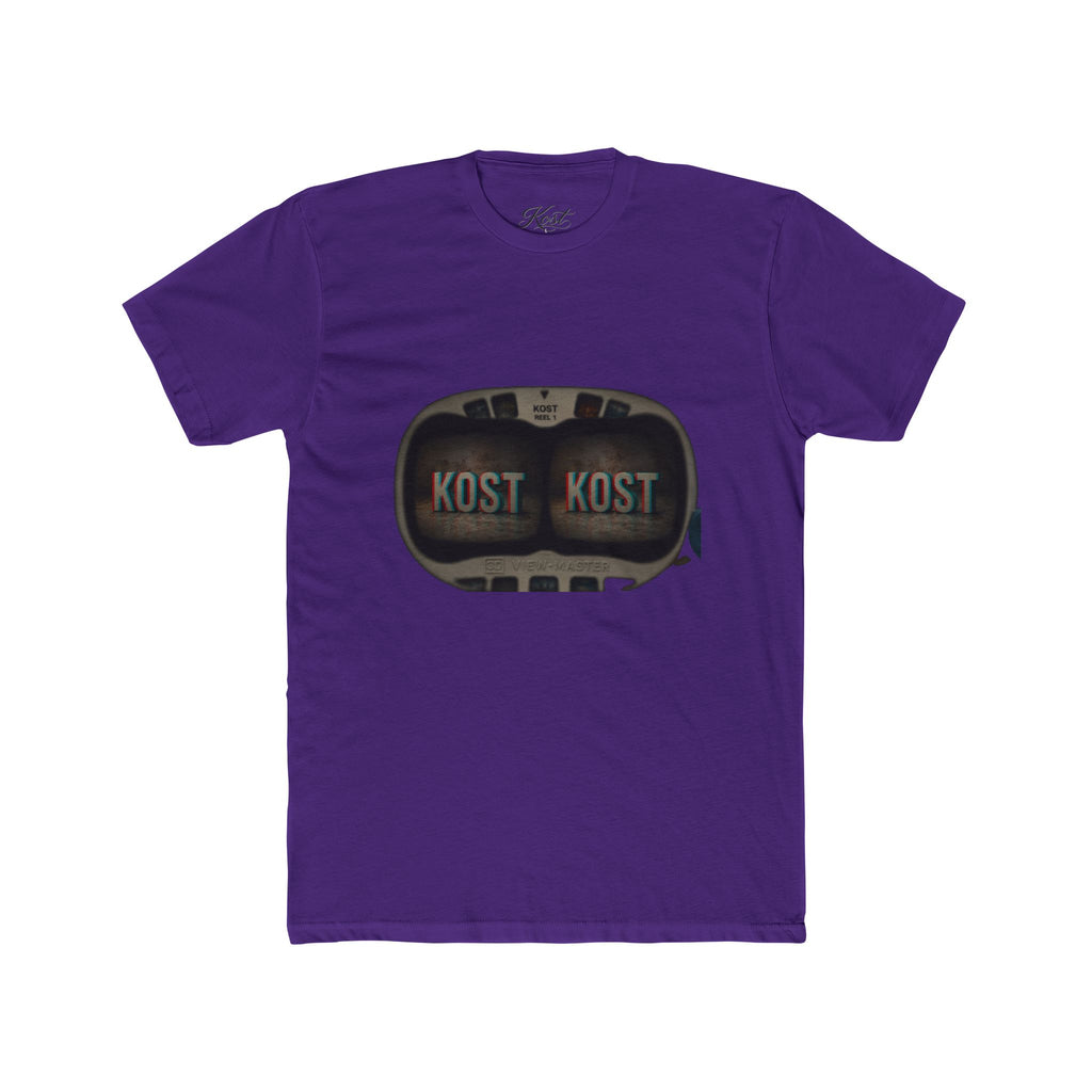 KOST Retro Camera Tee — Vintage Viewfinder Graphic Crew T-Shirt