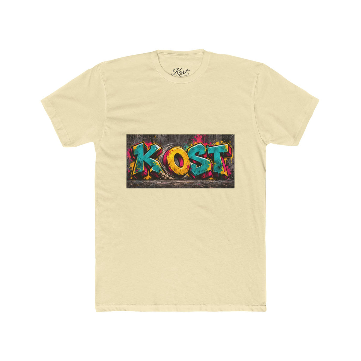 KOST Graffiti Tee — Colorful Street Art Crewneck