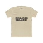 KOST Logo Tee — Retro 3D Lettering Cotton T‑Shirt